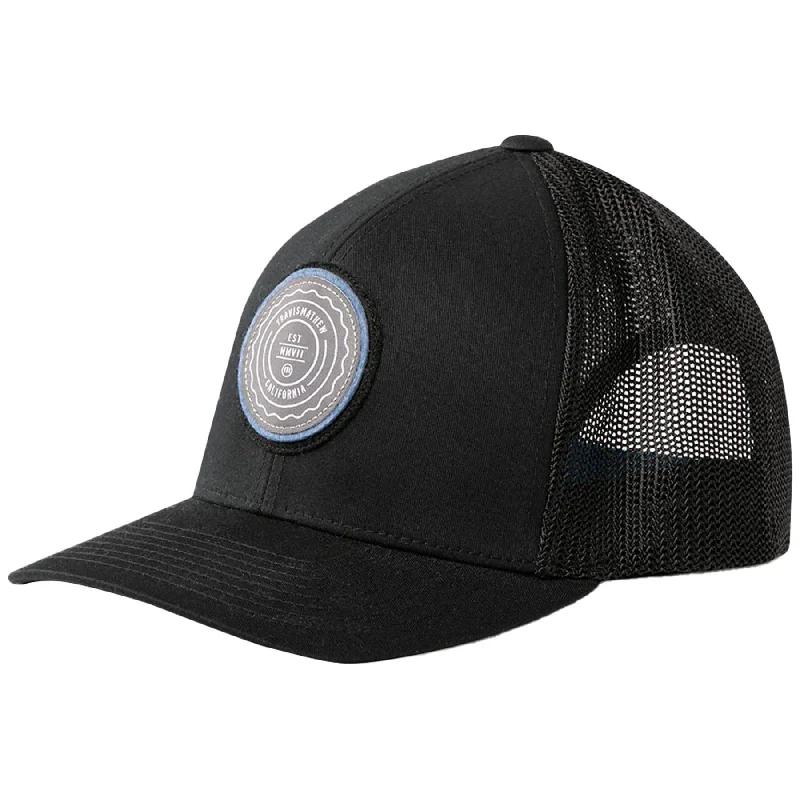 Men's hats warm white-The Patch Cap Black - 2024