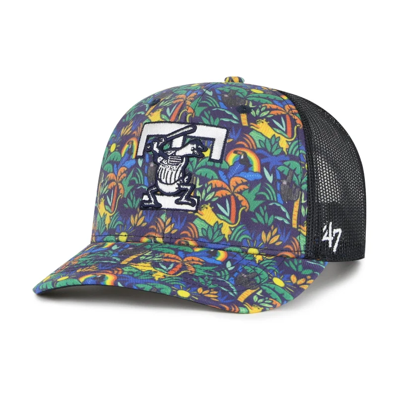 Men's hats classic black-Toledo Mud Hens Youth Jungle Gym Trucker Cap