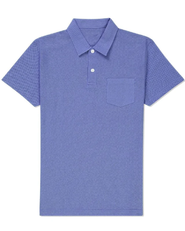 Men's polo shirts everyday gray-Lavender Coloured Polo T-shirt