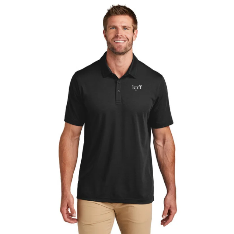 Men's polo shirts everyday gray-TravisMathew Bayfront Solid Polo