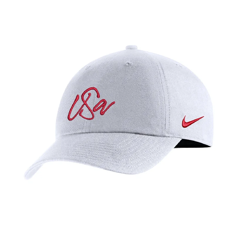 Men's hats cozy gray-Women's Nike USWNT Campus Script Hat