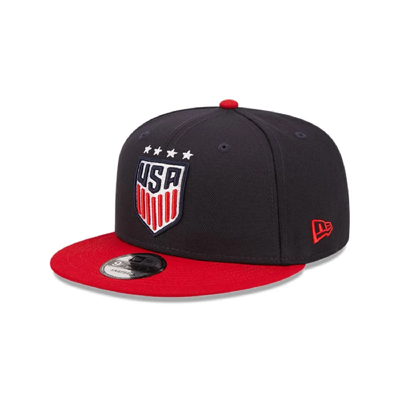 Men's hats cozy green-Men's New Era USWNT 9Fifty Flawless Snapback