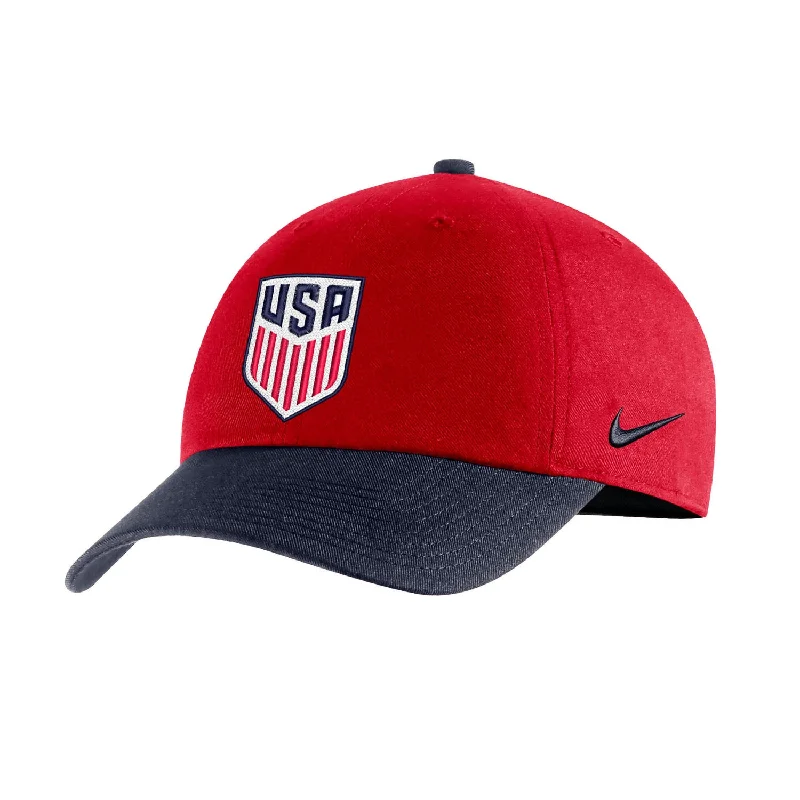 Men's hats warm white-Men's Nike USA Color Block Campus Hat