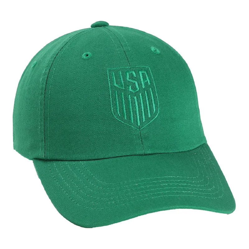 Men's hats cozy black-Adult USA St. Patrick's Day Green Tonal Hat