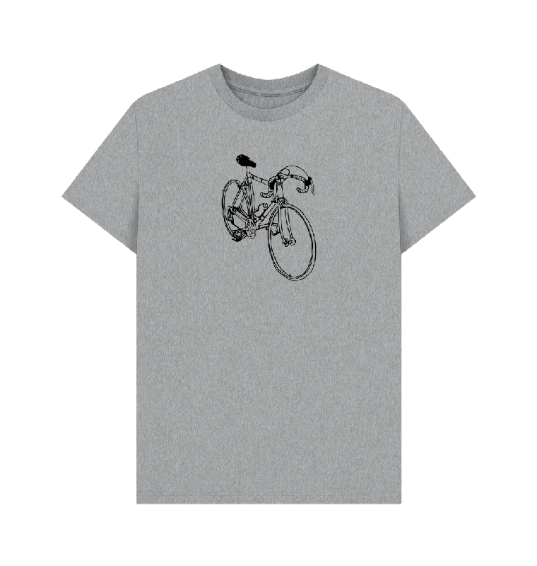 Men's T-shirts durable black-Vintage Bike T-Shirt (Light)