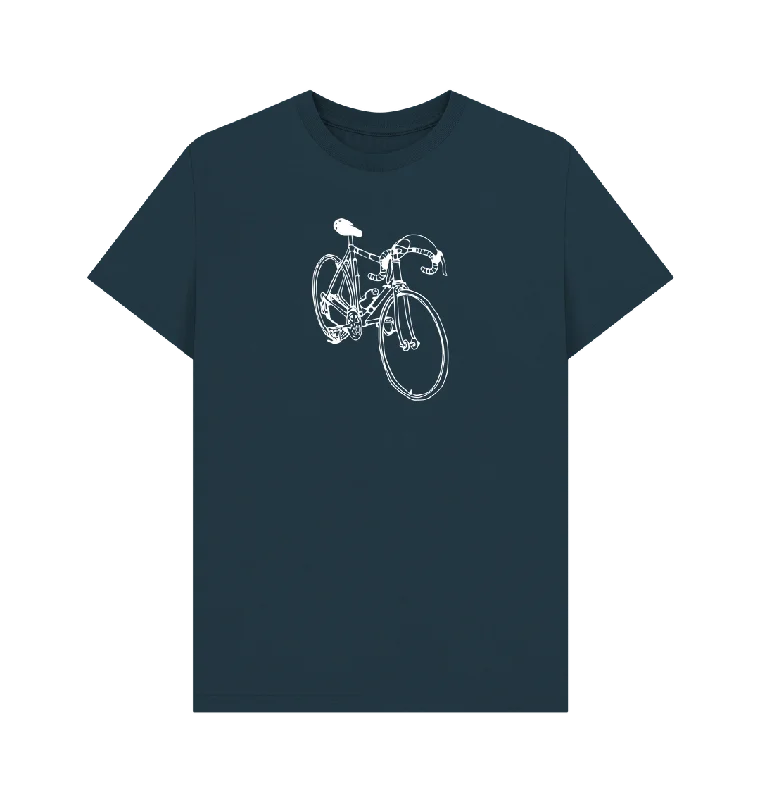 Men's T-shirts everyday white-Vintage Bike T-Shirt (Dark)