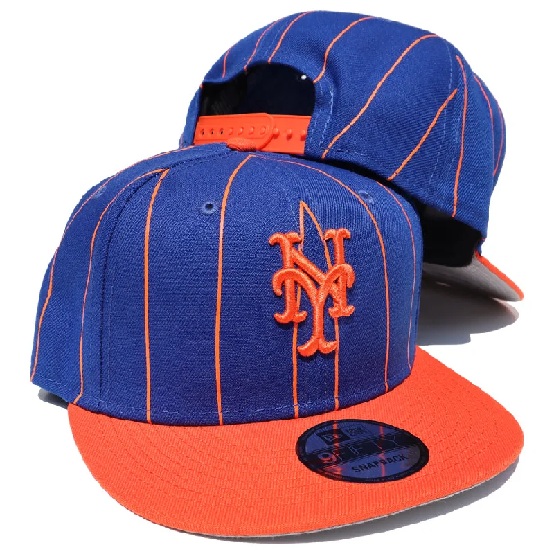 Men's hats casual navy-METS VINTAGE PINSTRIPE | New Era Snapback